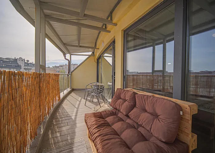 Panoramic Terrace View In Center 公寓 *