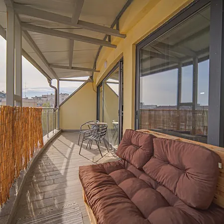 Panoramic Terrace View In Center Lägenhet *